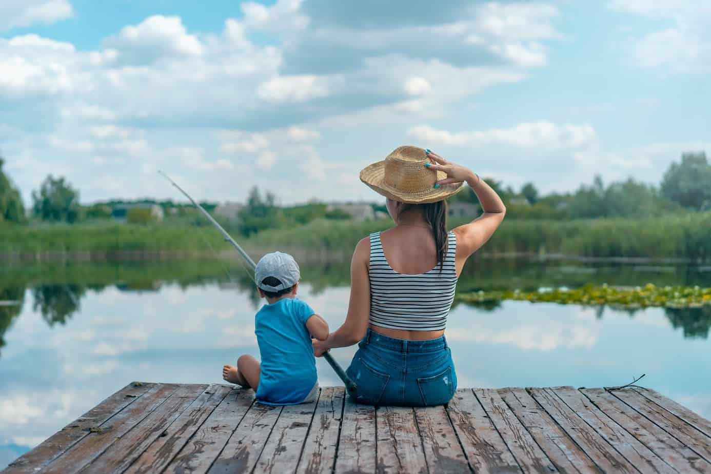 A top tip about why fishing is a perfect step towards becoming more self sufficient. | My Family Ties