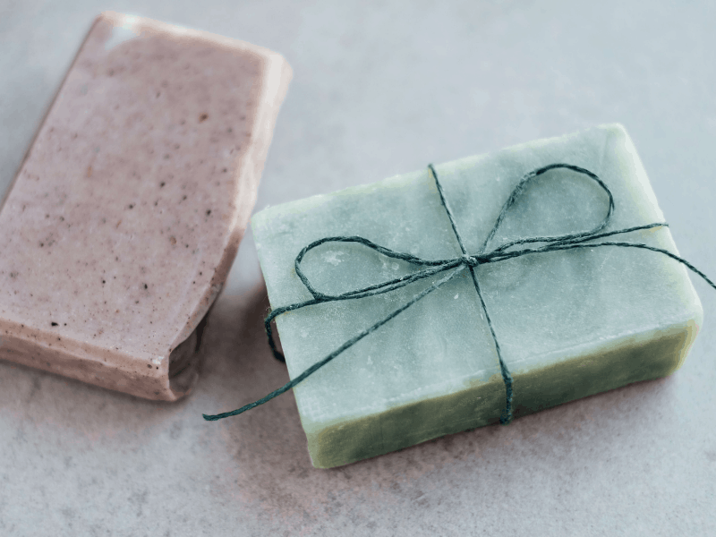 Handmade organic soap making.
Here are top-selling product ideas for you to try in your own home-based business.  Start your side hustle selling online homemade products with fantastic home-based products to make and sell online to create your own e-commerce small business.