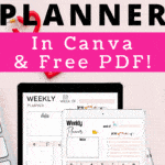 How to Create a Weekly Planner in Canva: & Free Printable